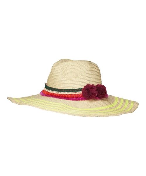 Maison Scotch Wide brimmed beach hat
