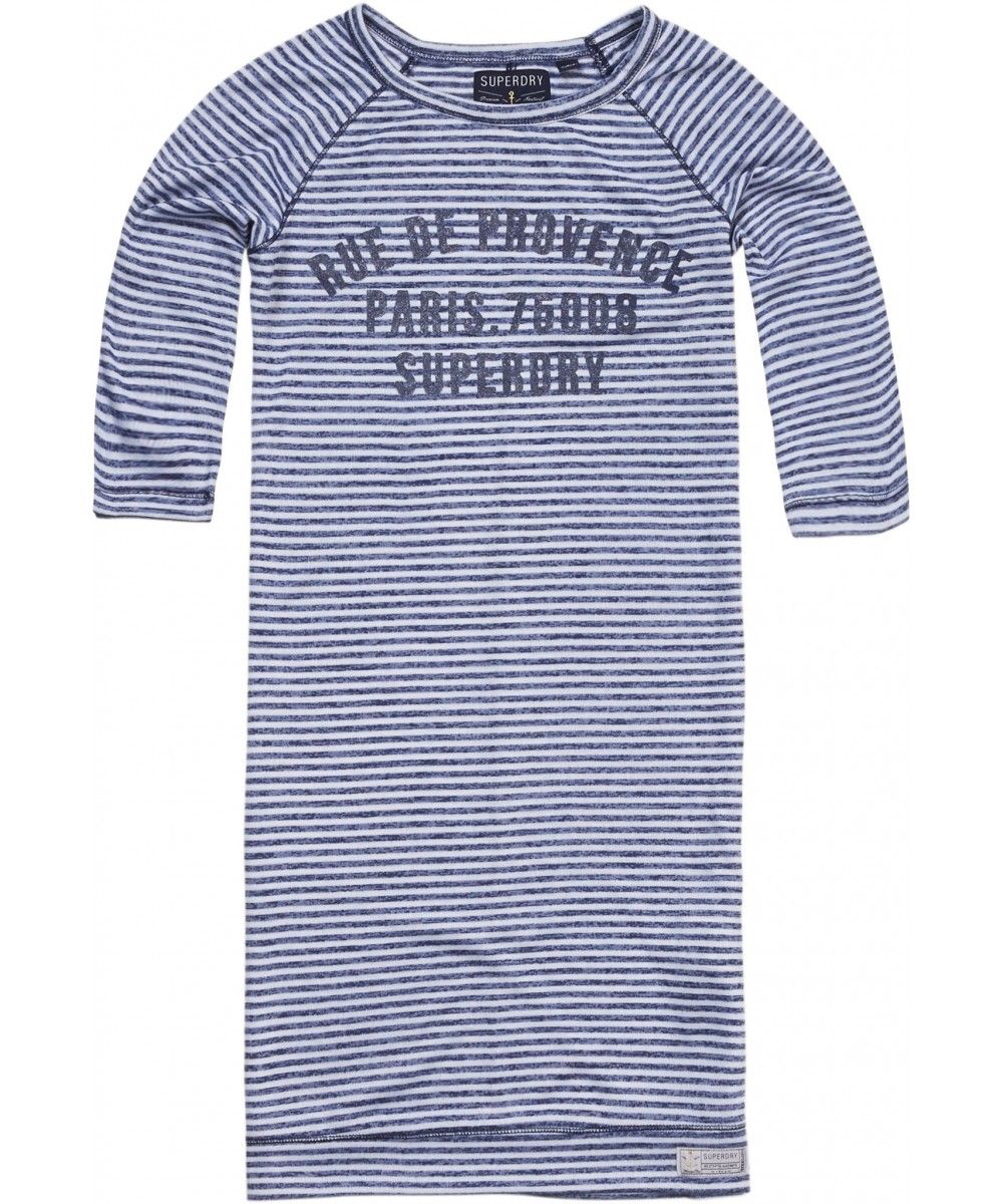 Superdry Harbour slouch crew dress