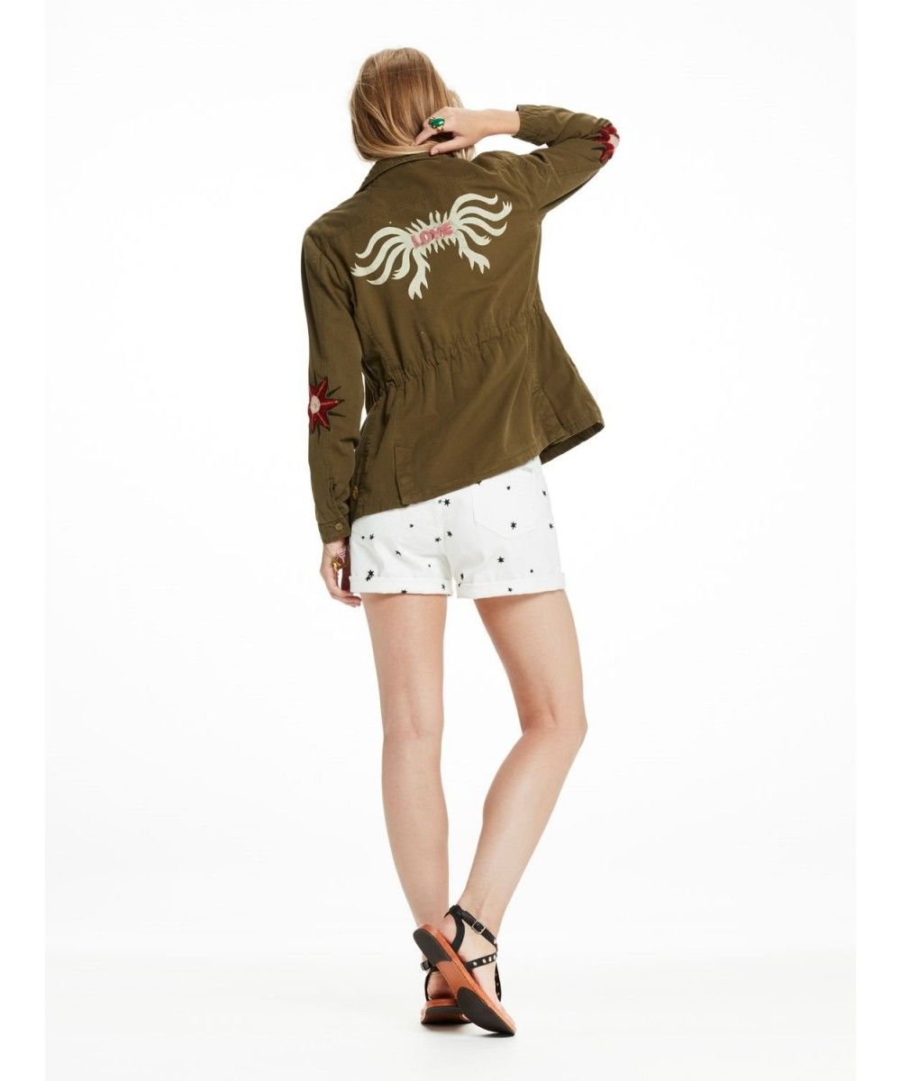 Maison Scotch Cool Army jacket with special