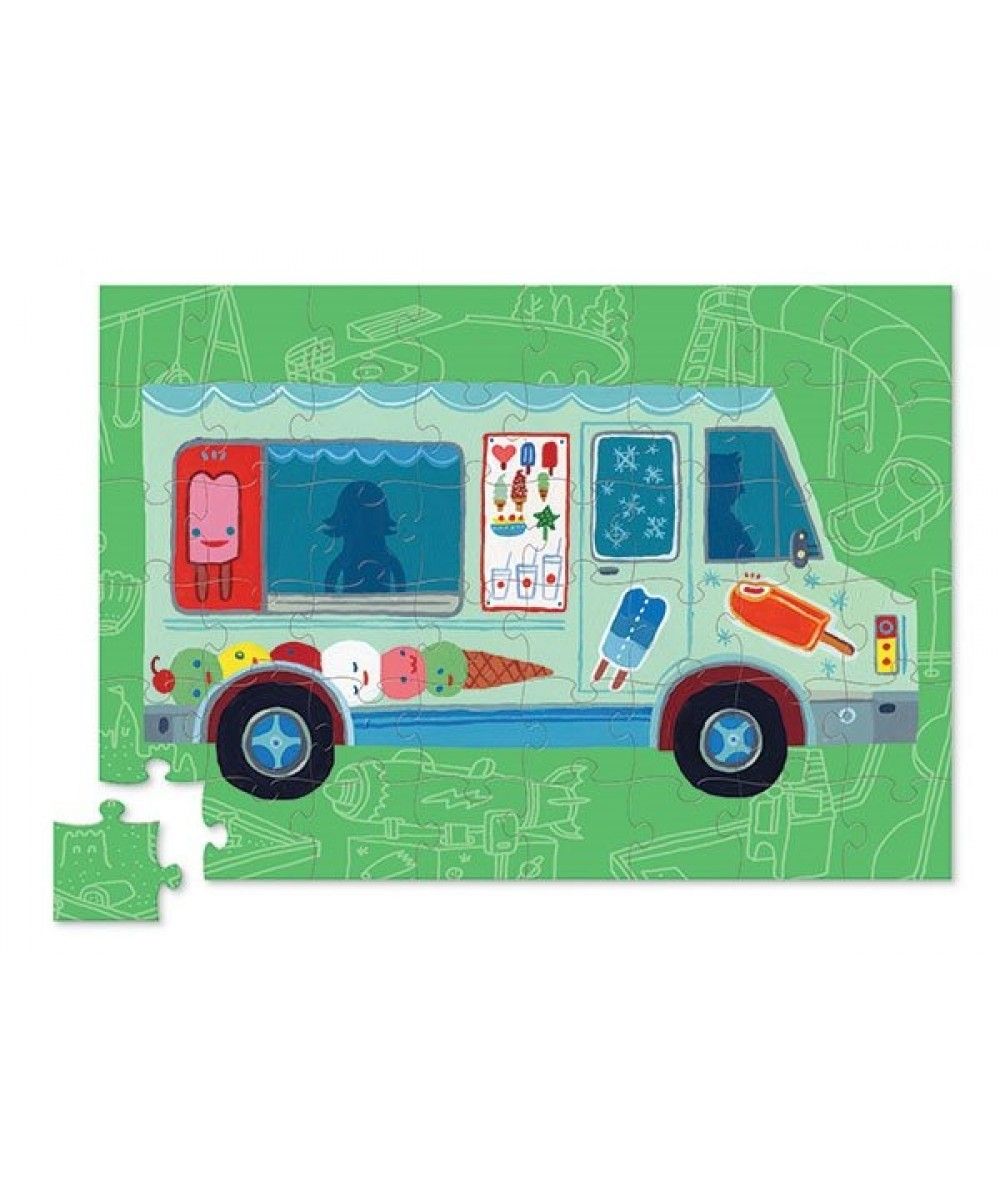 Eb & Vloed Vehicle puzzle Ice cream truck