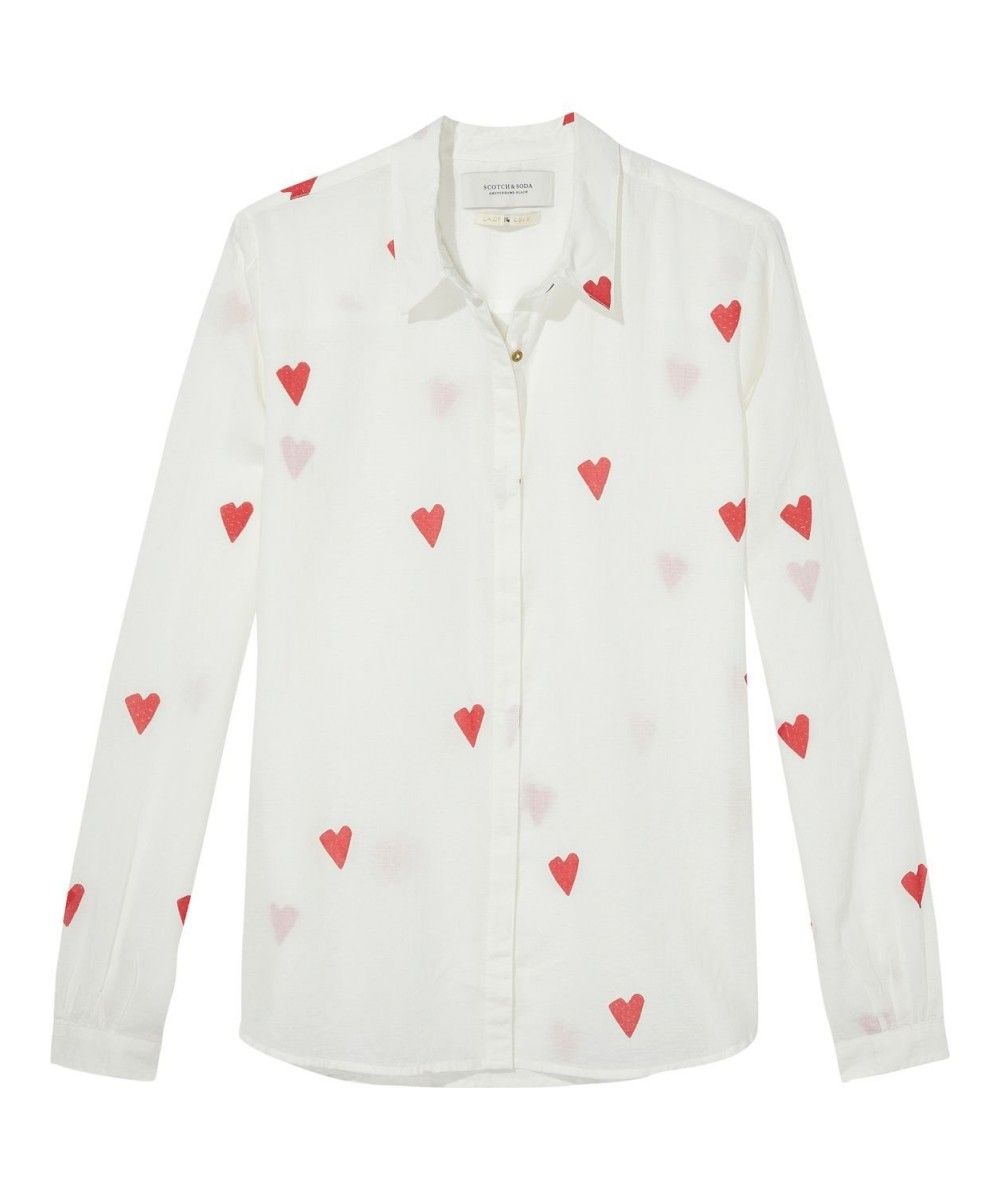 Maison Scotch Basic shirt in various all ove