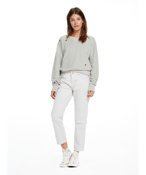 Maison Scotch Loose fitted sweat chest artwo