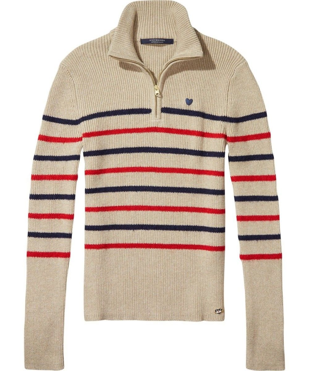 Maison Scotch Fitted Pull With Zip