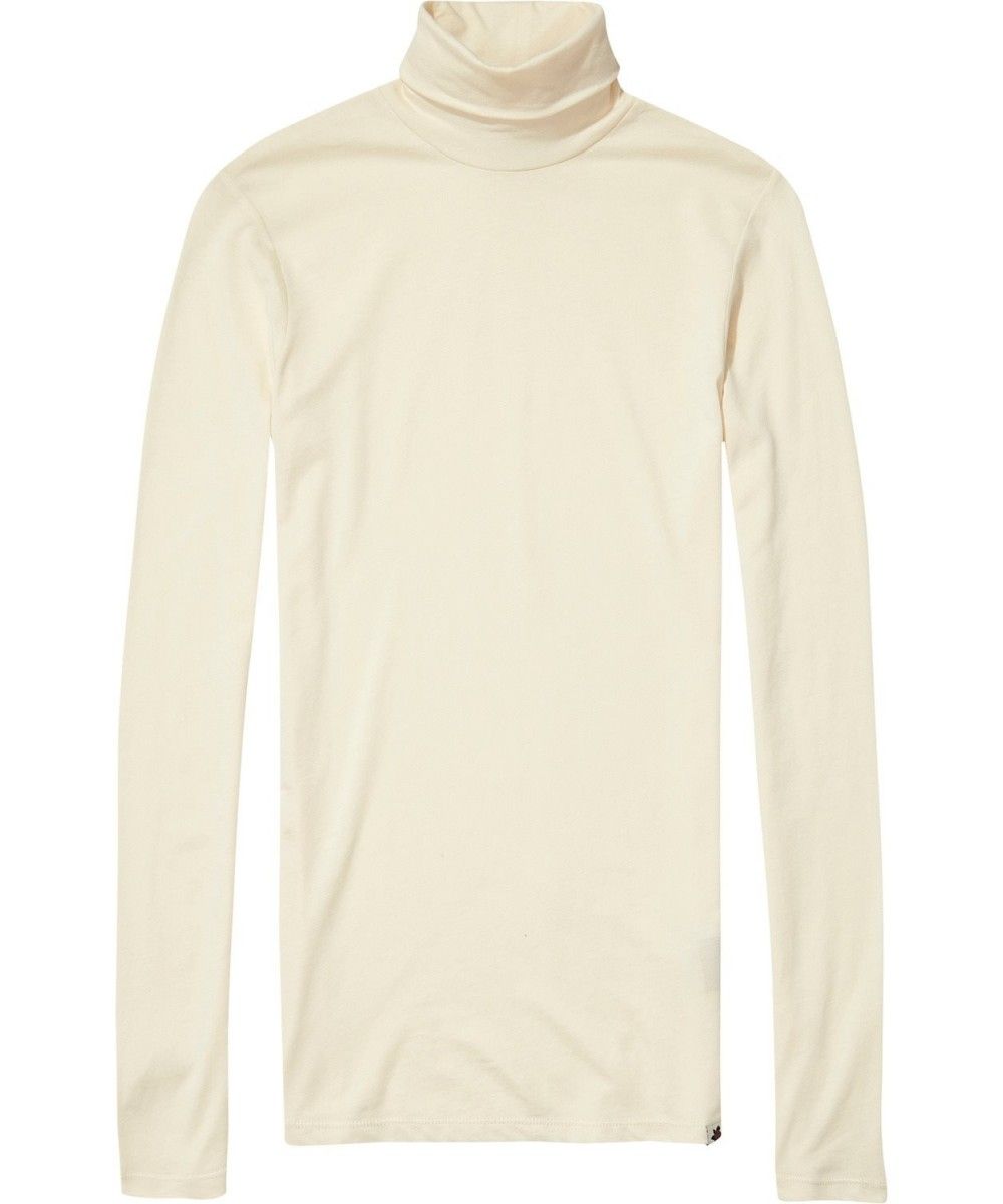 Maison Scotch Long Sleeve Fitted Turtle Neck