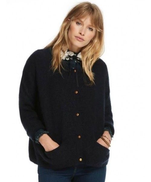 Maison Scotch Loose Fitted Cardigan