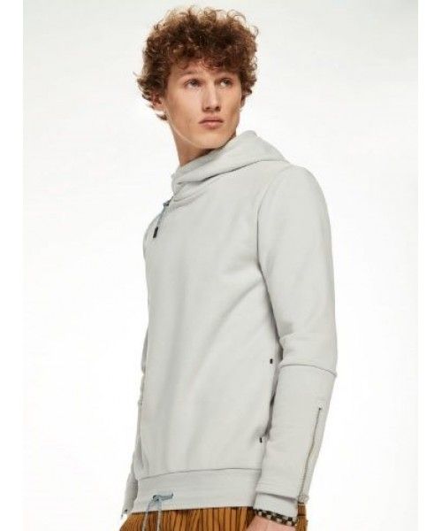 Scotch & Soda Hooded Sweat With Side Panel