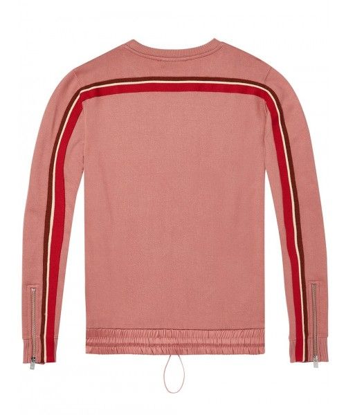 Maison Scotch Crew neck relaxed fit sweat