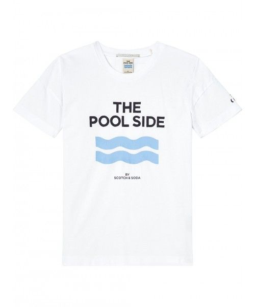 Scotch Shrunk The pool side tee with artwork