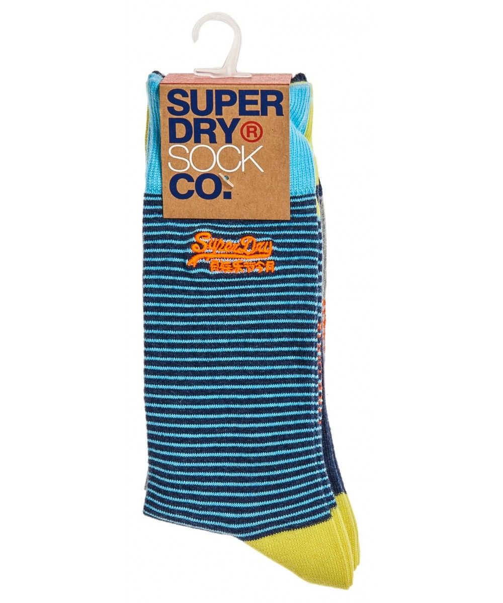 Superdry City sock triple pack