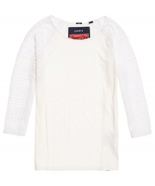 Superdry Embroidered l/s raglan top