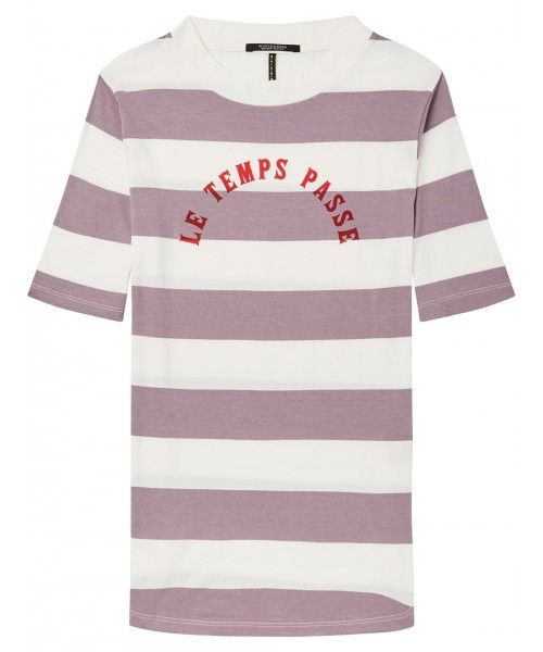Maison Scotch French themed tee with various