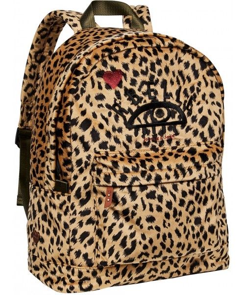 Scotch R'belle Velvet backpack in leopard