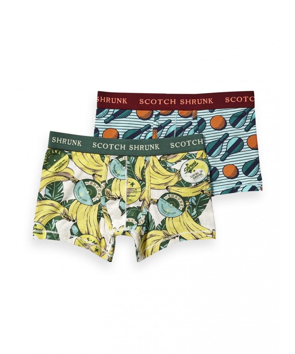 Scotch Shrunk All over printed jersey boxer 