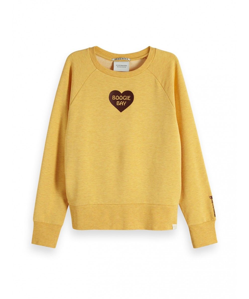 Maison Scotch Relaxed fit sweat with rock