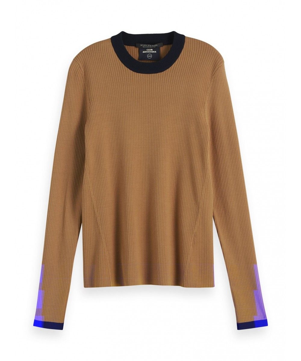 Maison Scotch Clean knitted top