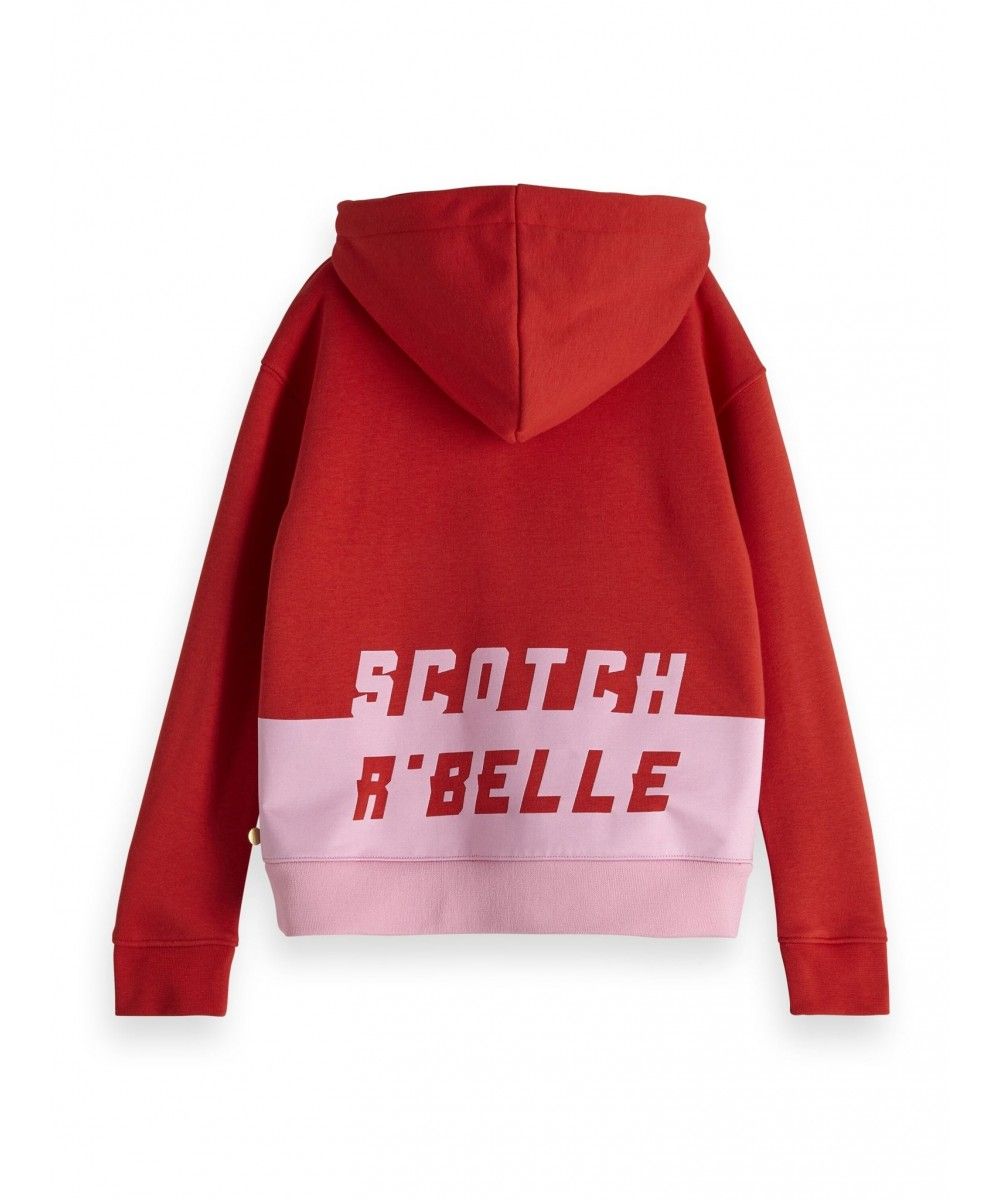 Scotch R'belle Hoody with contrast panel