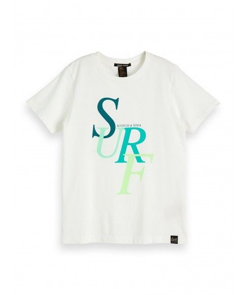 Scotch Shrunk Tee in organic cotton with 