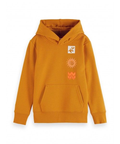 Scotch Shrunk Hoodie with artwork and inner