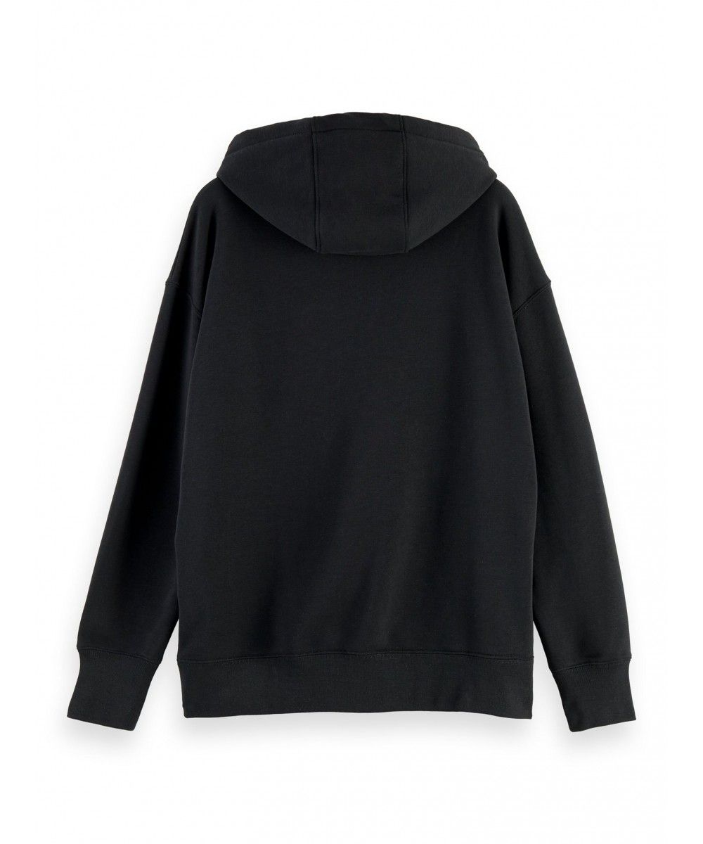 Maison Scotch Loose fit hoody with graphic