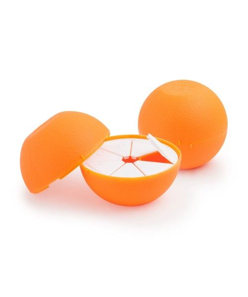 Eb & Vloed Orange Pill Box