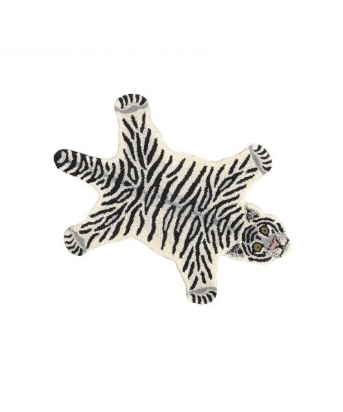 Doing Goods Snowy Tiger rug SMALL