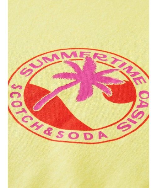 Scotch & Soda Logo Graphic Jersey Tee