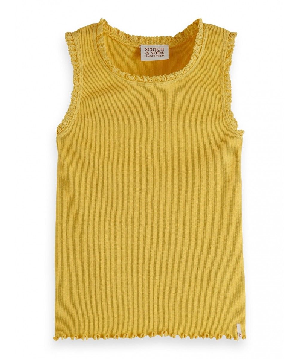 Scotch R'belle Fitted Rib Tank-top