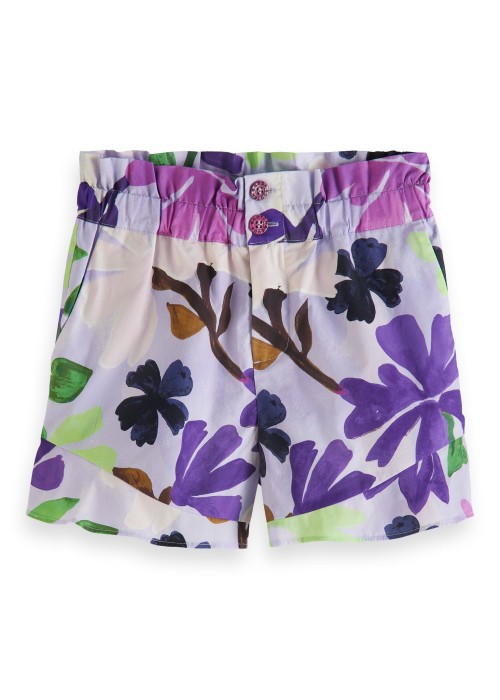 Scotch R'belle Allover printed Ruffle Shorts