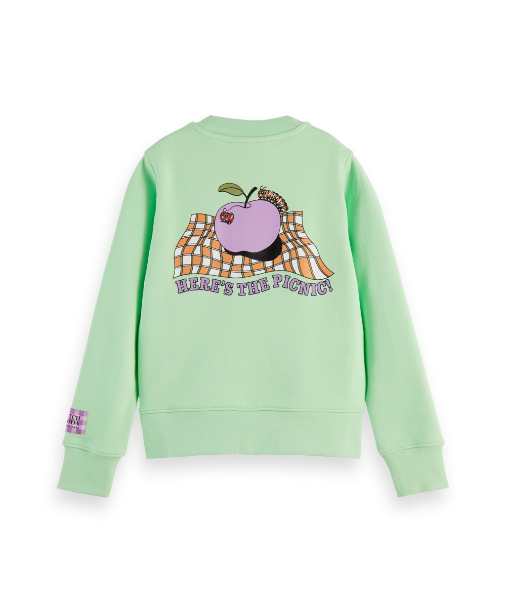 Scotch R'belle Relaxed Fit Apple Artwork 