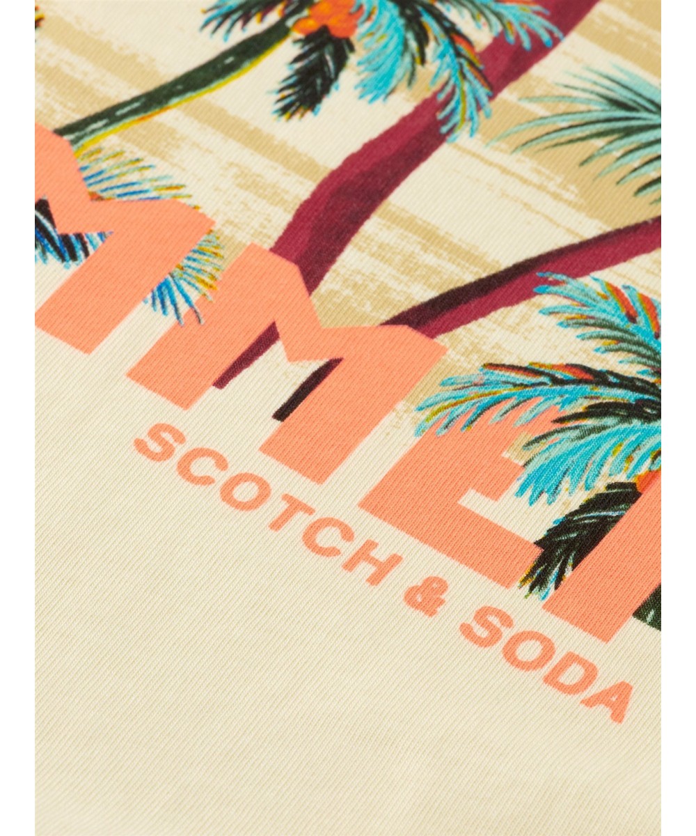 Scotch & Soda Summer Graphic L/S Tee