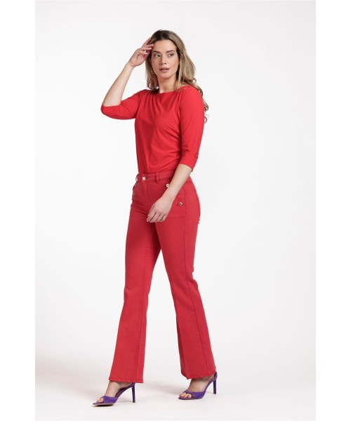 StudioAnneloes Sailor col jeans trousers